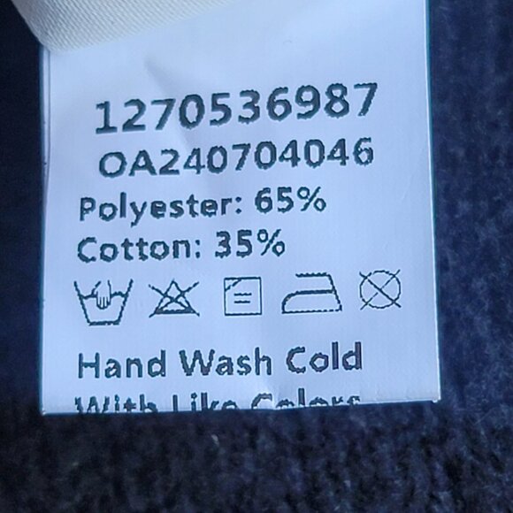 Commense Contrast Trim Jersey Cardigan Sweater. Size S - Picture 4 of 6